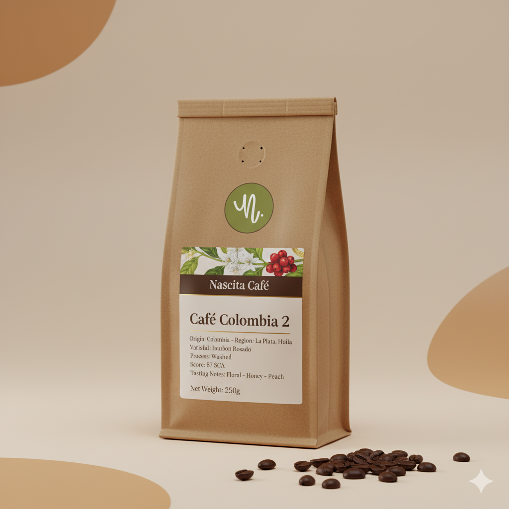 Café Colombia 2 - Bourbon Rosado